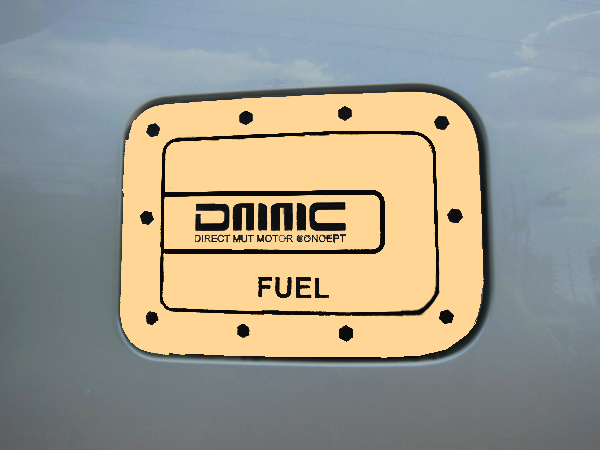 dmmc フューエルタンクパネル